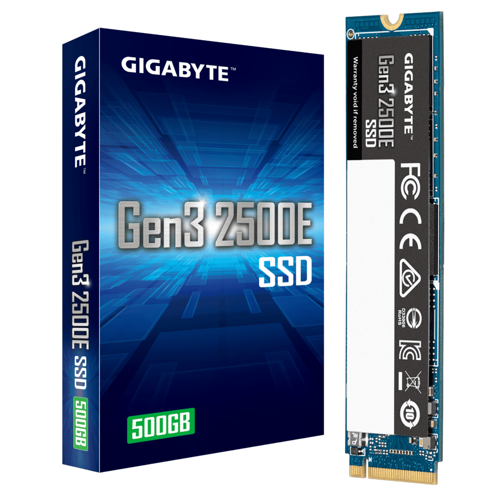 GIGABYTE Gen3 2500E SSD 500GB